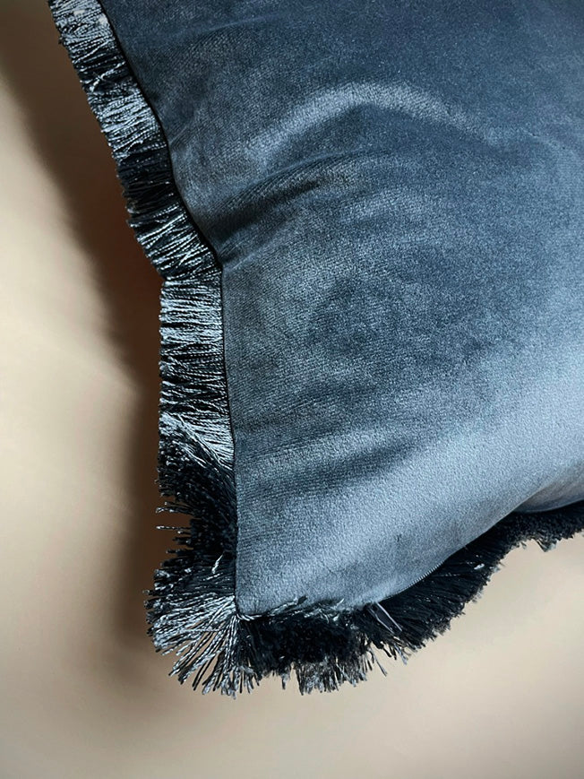 Cushion 'Marlowe' Grey & Pink - 43x43 cm