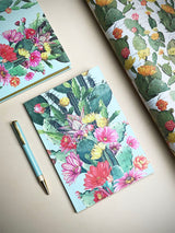 Deluxe Notebook 'Cactus Flowers' - Matthew Williamson
