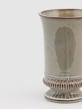 Ceramic Vase 'Coppa' - Taupe