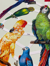 Sheet of German Scrap Reliefs 'Parrots Paradise'
