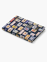 Cuaderno A5 'Postage Stamps'
