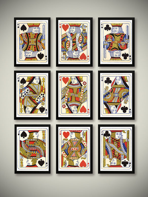 Decorative Prints 'Playing Cards'