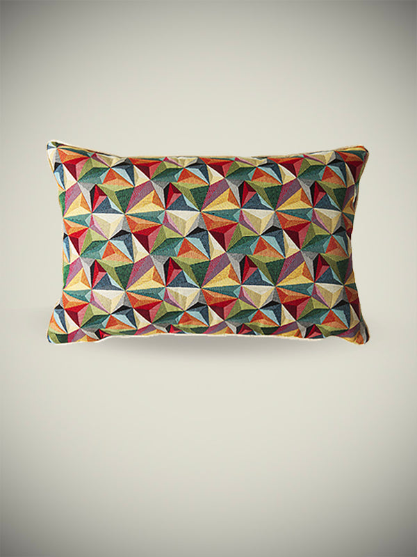 Cushion 'Kaleidoscope' Multicolor - 38x57 cm
