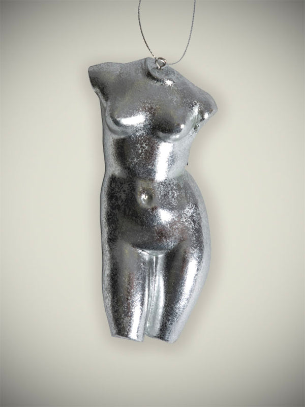 Decoration 'Torso of Venus' - Silver