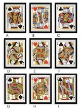 Decorative Prints 'Playing Cards'