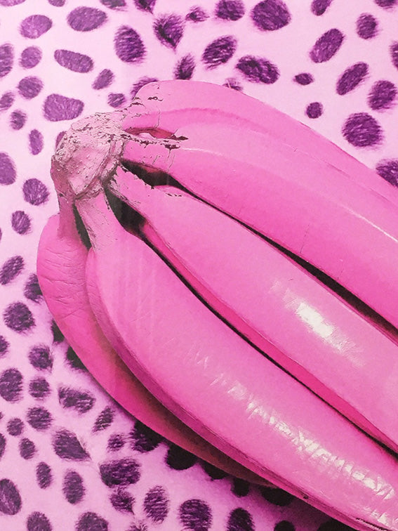 Cuadro Decorativo 'Pink Bananas' - 50x70