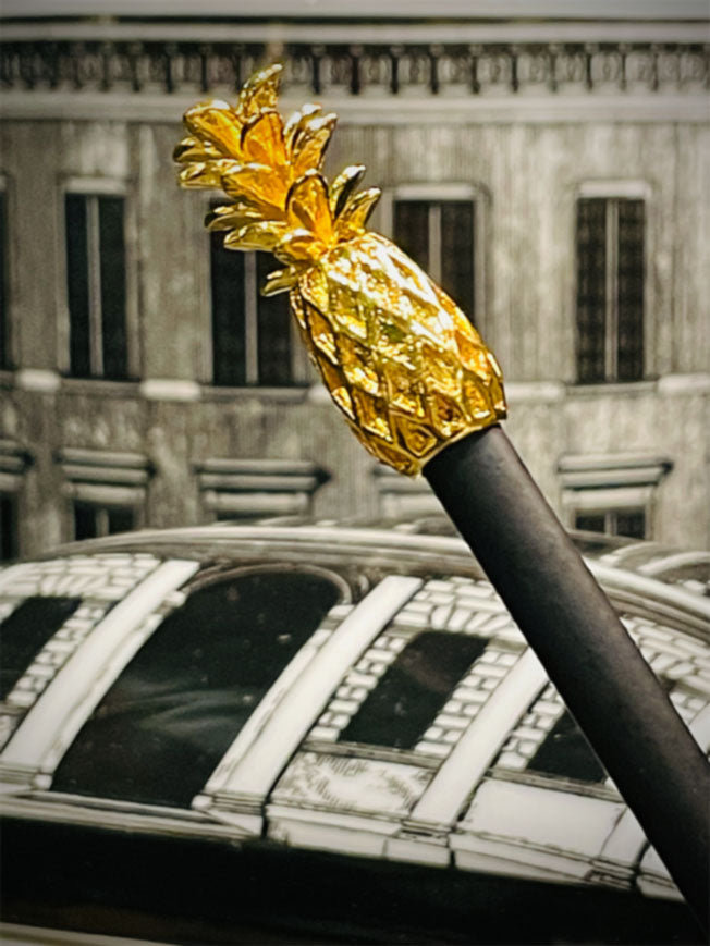 Lápiz Original 'Piña Gold' Negro | Regalos de Escritorio – Tartan & Zebra