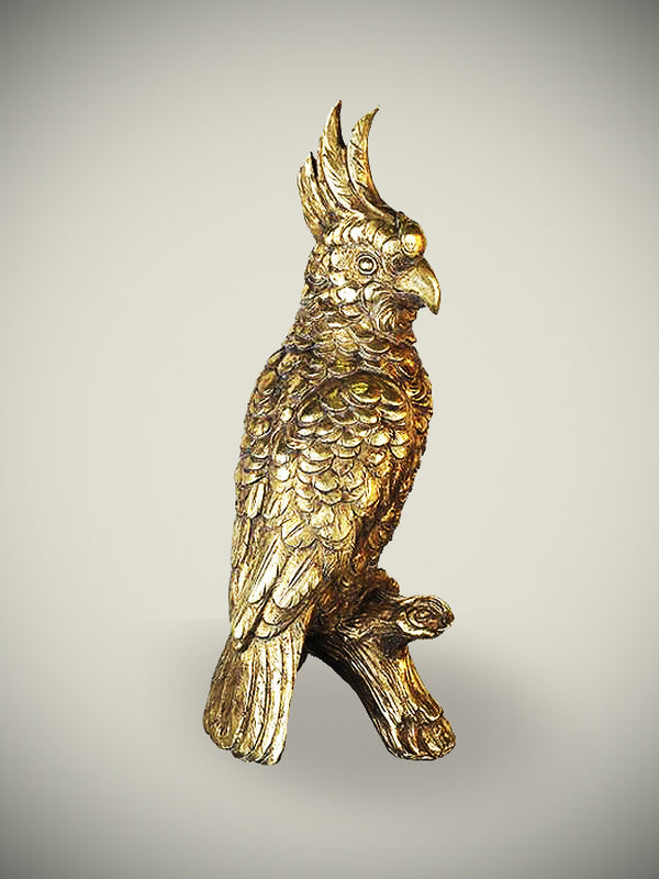 Decorative Parrot Figure 'Perroquet' - Left