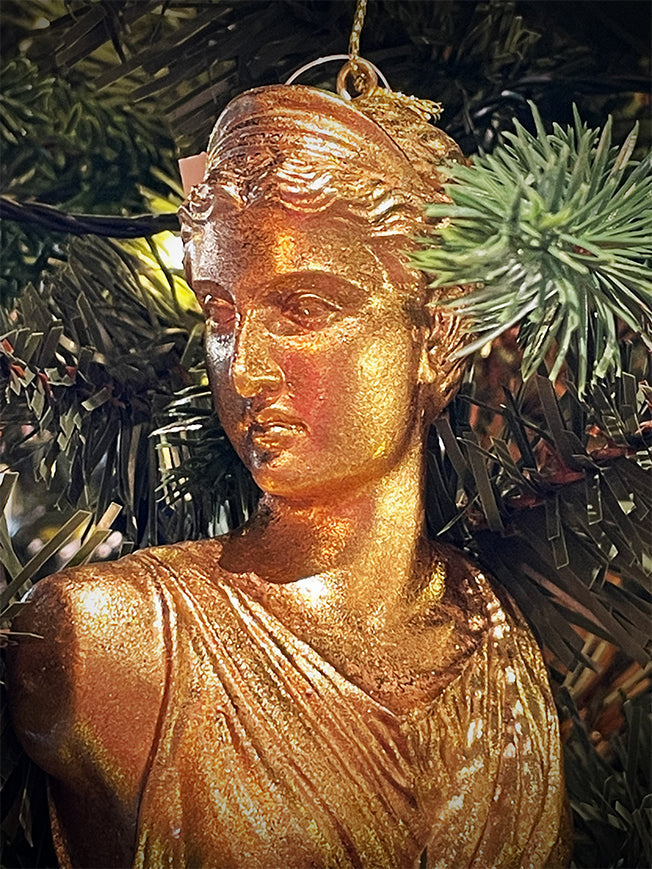 Decoración Busto 'Artemisa' Dorado