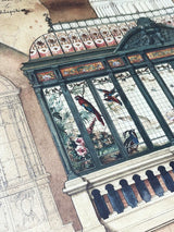 Papel Envoltorio 'Birdhouse' - 100x70 cm