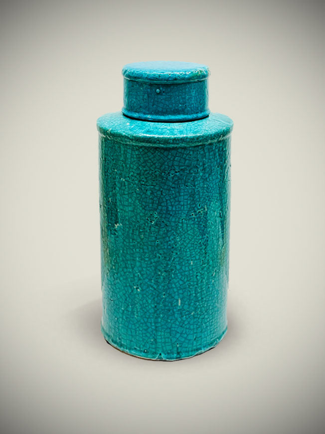 Large Jar 'Capri' - Blue