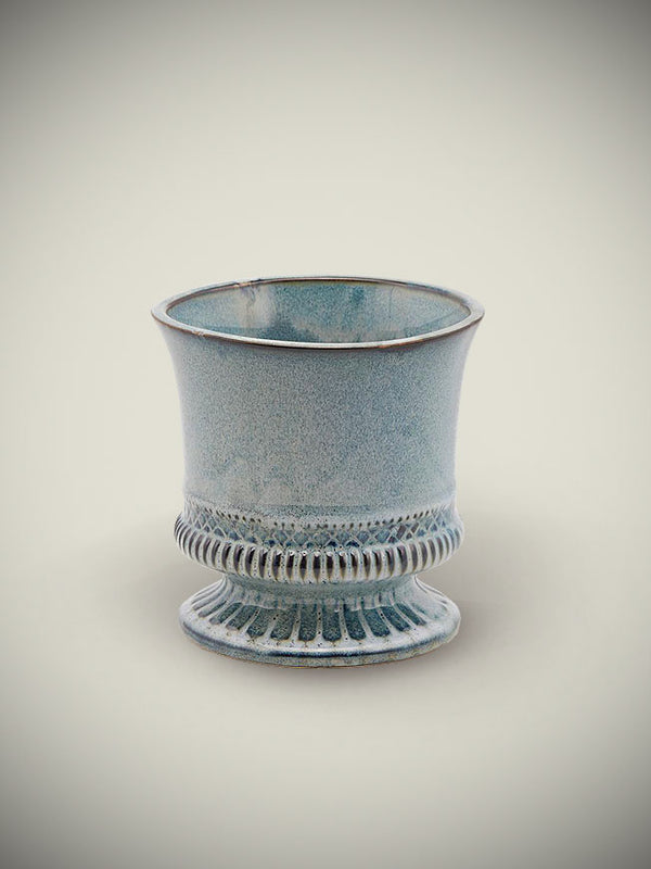 Ceramic Vase 'Coppa' - Blue