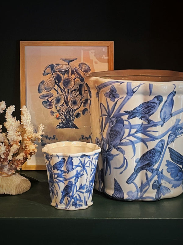 Decorative Vase 'Bleu Paradise' - Large