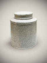 Medium Jar 'Capri' - White