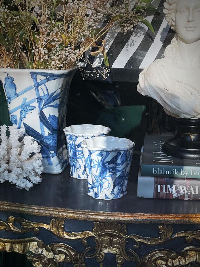Decorative Vase 'Bleu Paradise' - Small