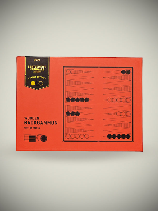 Juego de 'Backgammon' en Madera