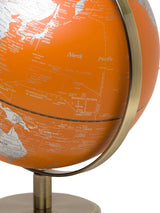 Globo Terráqueo Decorativo Ø25 cm - Naranja