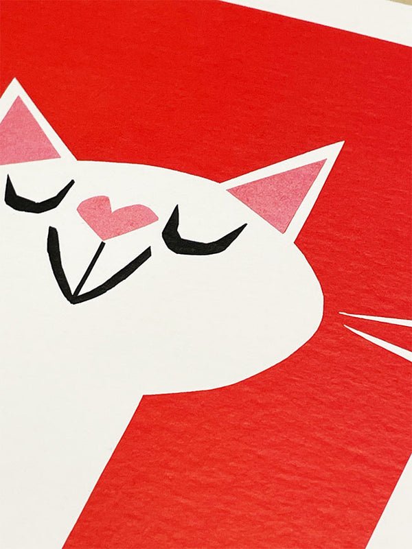 Greeting Card 'Love Cat'- Emily Fox