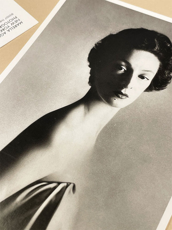 Postcard 'Marella Agnelli, Aristocrat' - Richard Avedon 1953