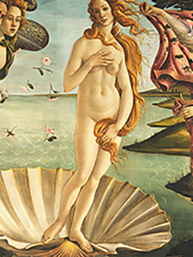 Pack de 20 Servilletas de Papel 'Nacimiento de Venus' - 33x33 cm