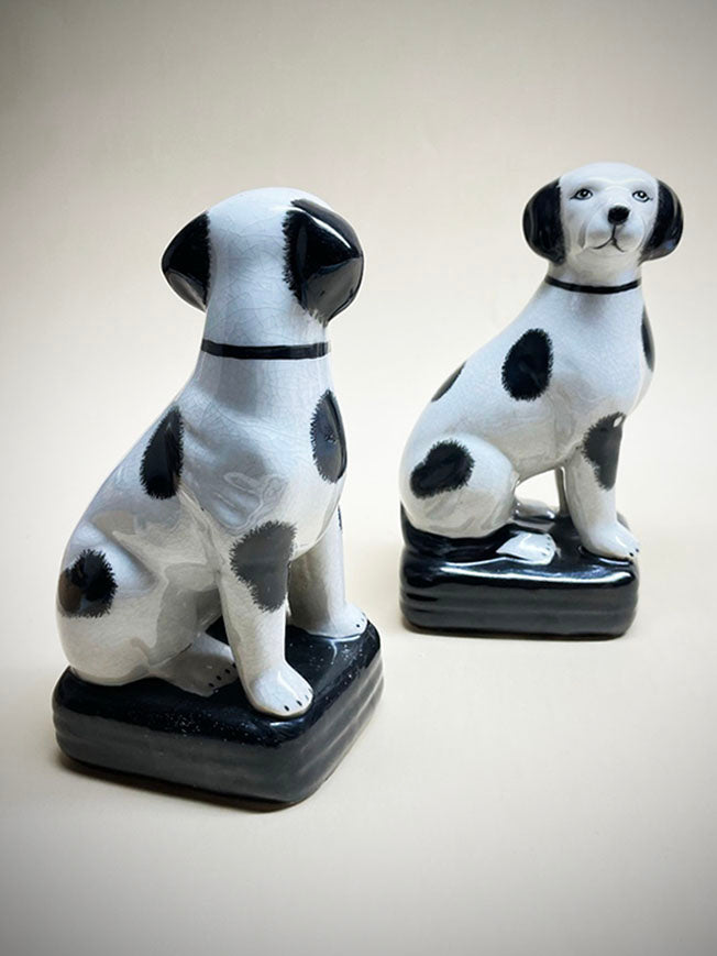 Pair of Decorative Dogs 'Ruffus & Magnus' - Large