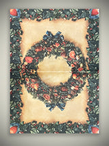 Papel Envoltorio 'Christmas Wreath' - 100x70 cm