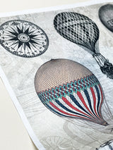 A3 Rice Paper Sheet 'Vintage Balloons'