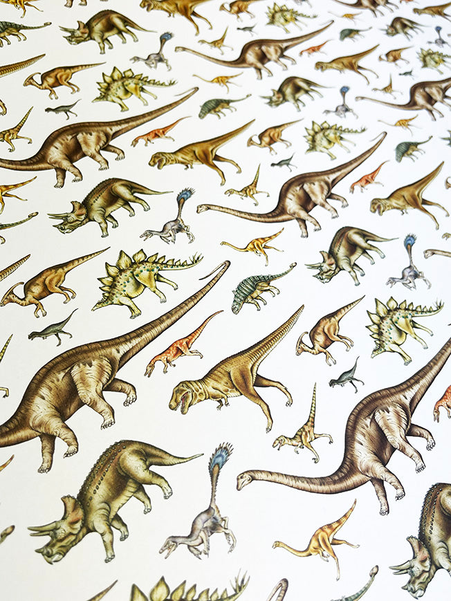 Papel Envoltorio 'Dinosaurs' - 50x70 cm