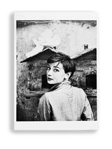 Postcard 'Audrey Hepburn' - Philippe Halsman, 1955