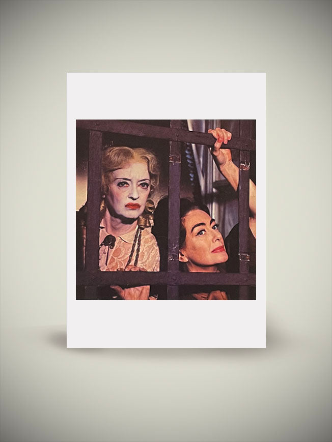 Postcard 'Bette Davis & Joan Crawford' - Milton H. Greene 1962