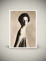 Postcard 'Marella Agnelli, Aristocrat' - Richard Avedon 1953