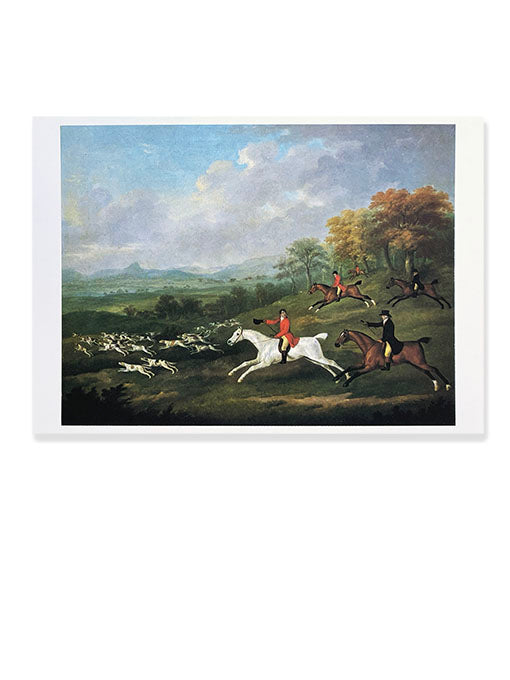 Postal 'The Earl of Darlington Fox-Hunting' - John Nost Sartorius