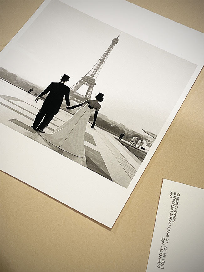 Tarjeta 'Eiffel Tower Couple' - Rodney Smith