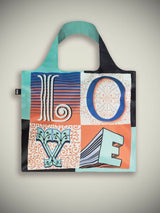 Foldable Recycled Bag 'Love' - Martina Flor