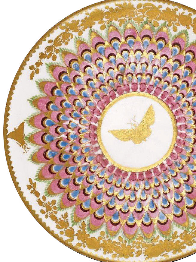 Tin Plate ‘Gold Butterfly’