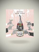 Pack of 20 Paper Napkins 'New Year' - 33x33 cm
