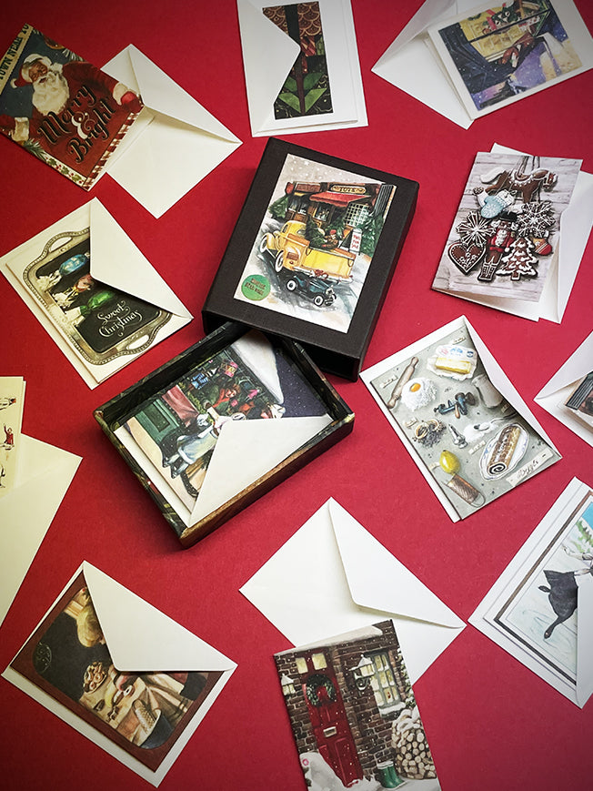 Set of 12 Mini Cards 'Christmas’