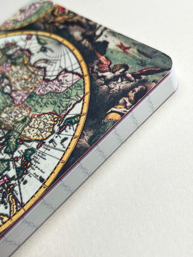 Mini Notebook 'Map of The World'