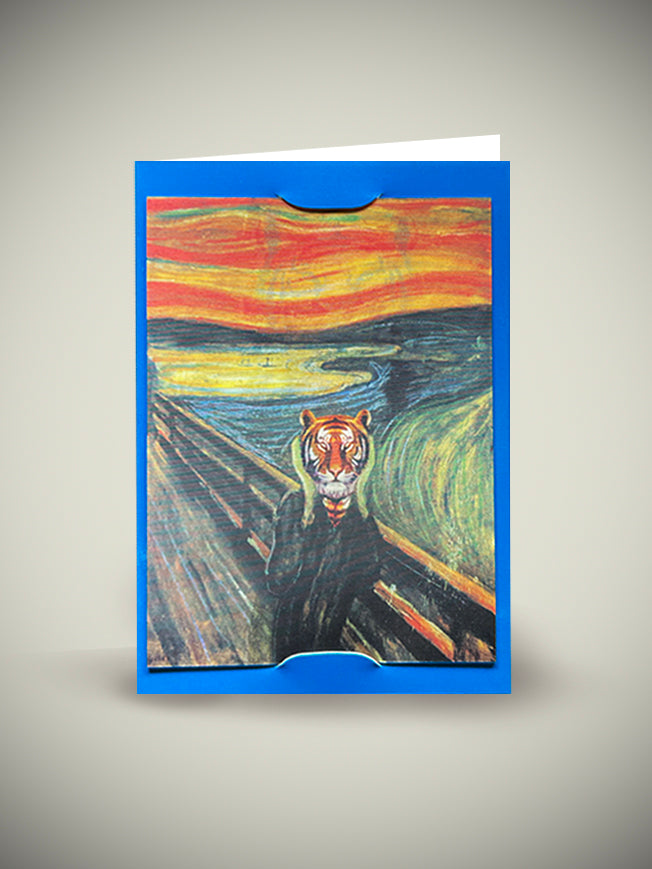 3D Greeting Card 'The Scream' - Edvard Munch