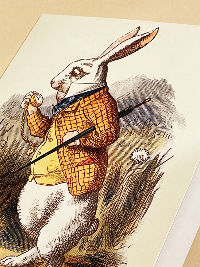 Greeting Card 'The White Rabbit' - The British Library