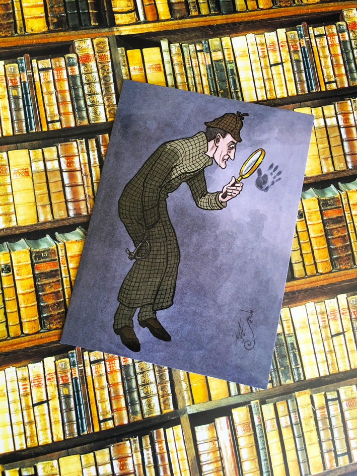 Greeting Card 'Sherlock Holmes' - British Library