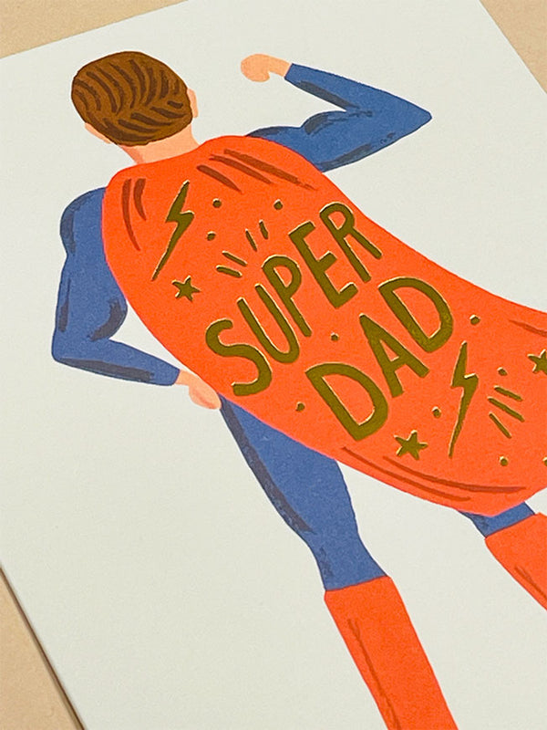 Tarjeta de Felicitación 'Super Dad'