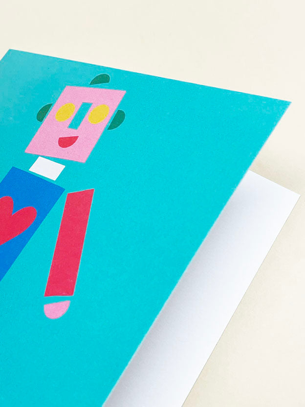 Greeting Card 'Happy Robot' - Marcus Walters, Tate Gallery