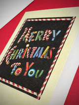 Tarjeta de Navidad 'Merry Christmas To You’