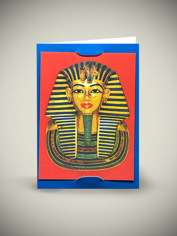 3D Greeting Card 'Tutankhamun'