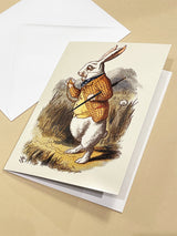 Greeting Card 'The White Rabbit' - The British Library
