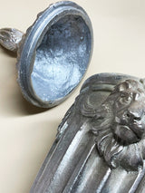 Decorative Urn-Jar 'Finial & Lion'