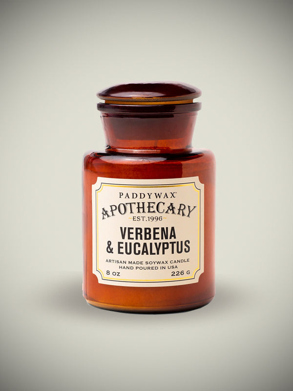 Apothecary Candle 'Verbena & Eucalyptus' 8oz