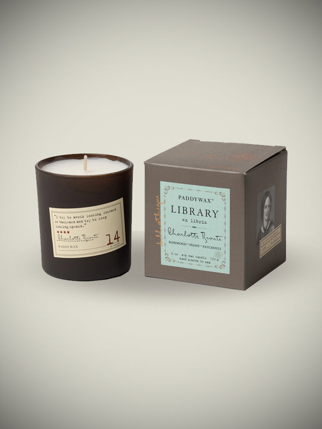 Library Candle 'Charlotte Bronte' 6oz