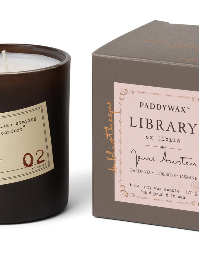 Library Candle 'Jane Austen' 6oz